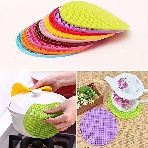 HYDRA's™ Multipurpose Silicone Heat-Resistant Pad (7-Inch)(Pack of 4)