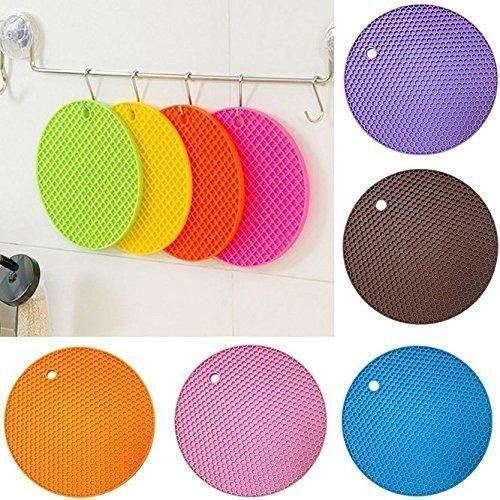 HYDRA's™ Multipurpose Silicone Heat-Resistant Pad (7-Inch)(Pack of 4)