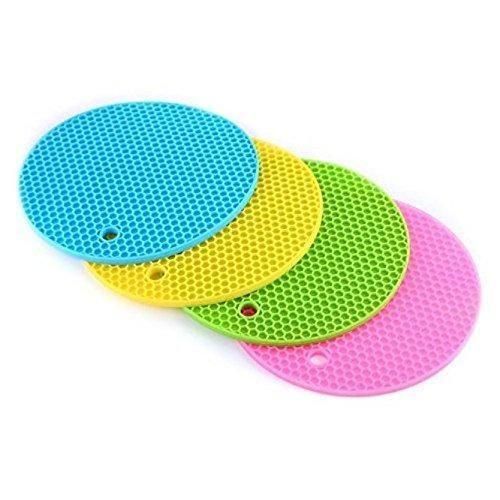 HYDRA's™ Multipurpose Silicone Heat-Resistant Pad (7-Inch)(Pack of 4)