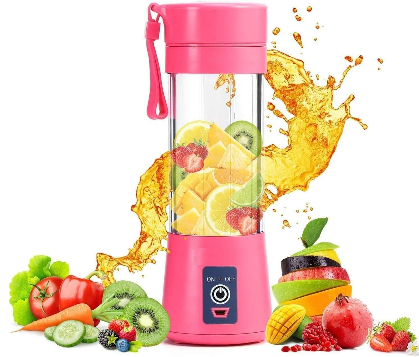 HYDRA’s™ – Portable Electric 6-Blade USB Blender (380 ml)
