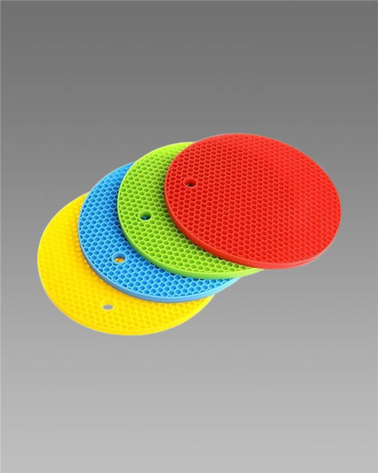 HYDRA's™ Multipurpose Silicone Heat-Resistant Pad (7-Inch)(Pack of 4)