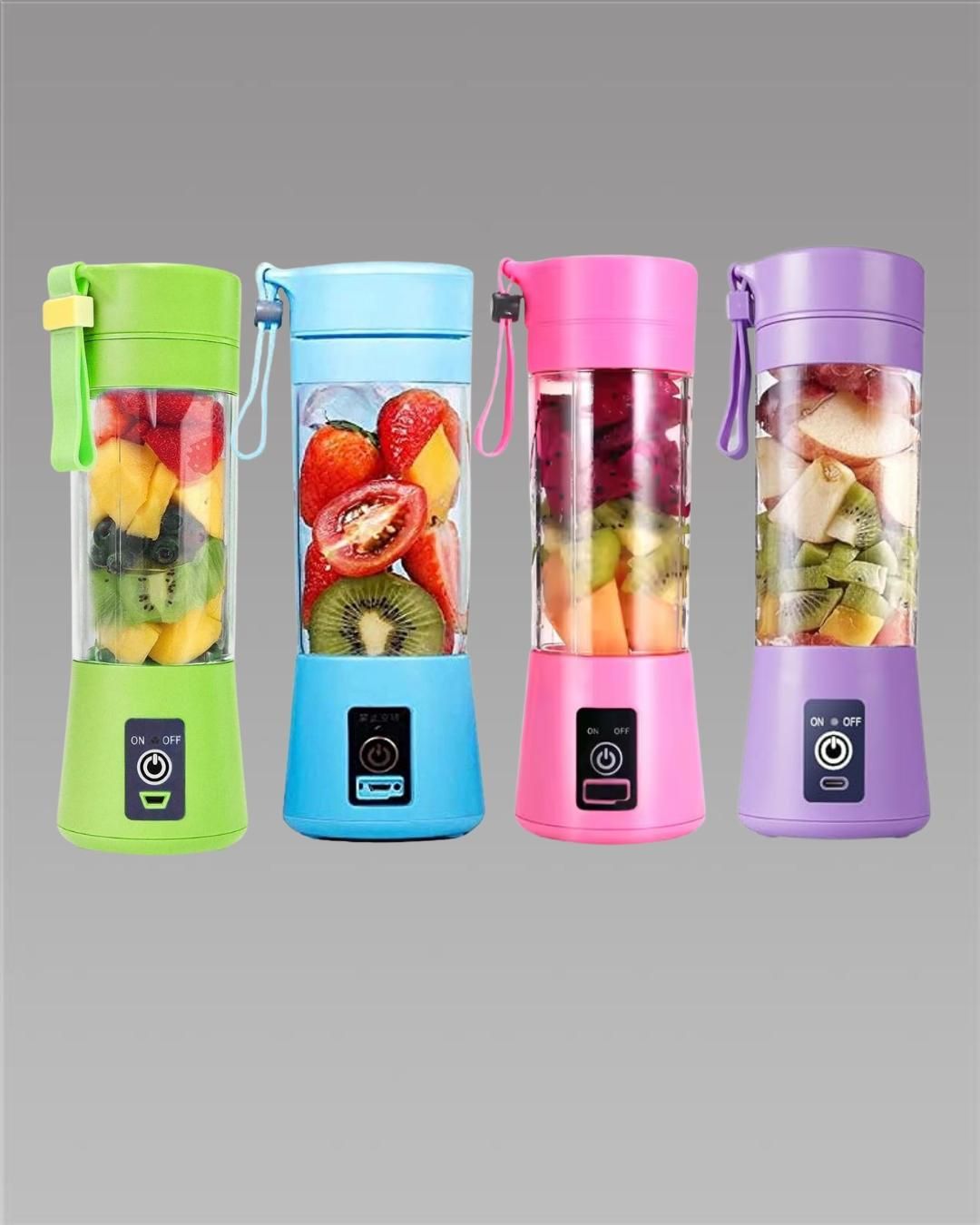 HYDRA’s™ – Portable Electric 6-Blade USB Blender (380 ml)