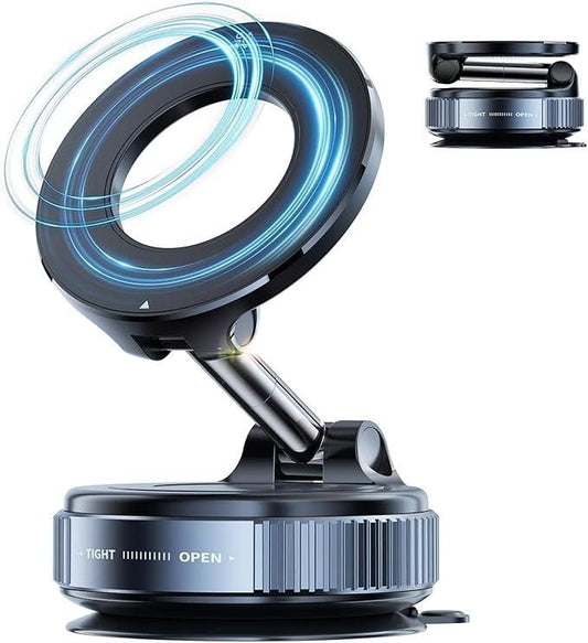 HYDRA's™ 360° Magnetic Phone Mount – Compact &amp; Strong Suction